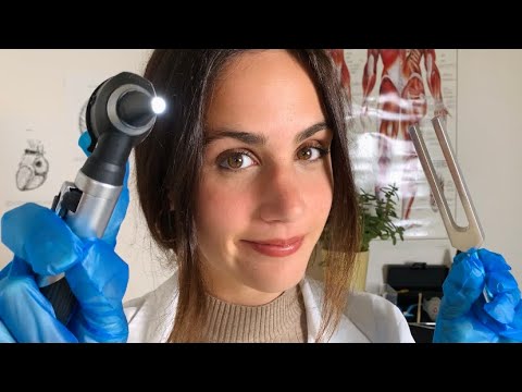 Visita alle orecchie + test audiometrico | ASMR ITA | Medical Roleplay ◇ Ear Exam & Cleaning