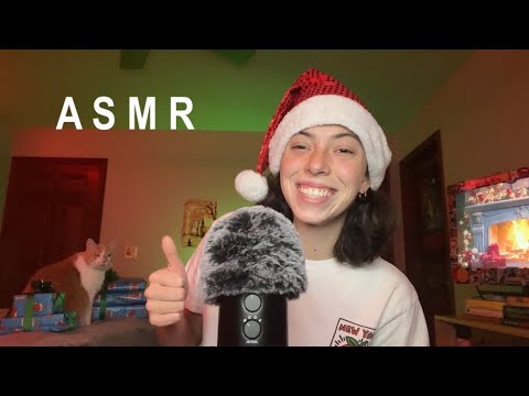 ASMR | Merry Christmas, let's hang out (whispered rambles)