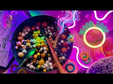 ASMR🥣🪵💤  The ASMR you need toFall A sleep Fast | Wood Soup! (Insomnia relief, no talking)