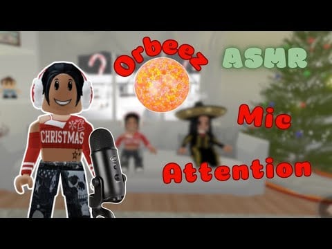 [Roblox ASMR] ✨INTENSE✨ Mic Attention With An Orbeez Ball 💤 | Little Big Christmas Obby