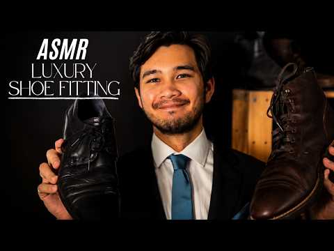 ASMR Premium Shoe Fitting | Personal Shopping Experience (Soft Spoken) 4K
