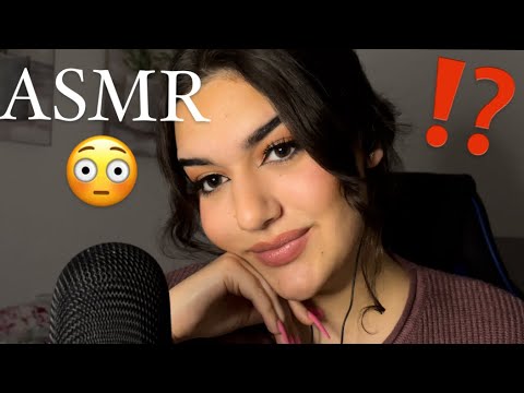 ASMR CURIOSIDADES SOBRE MI 🙄😵