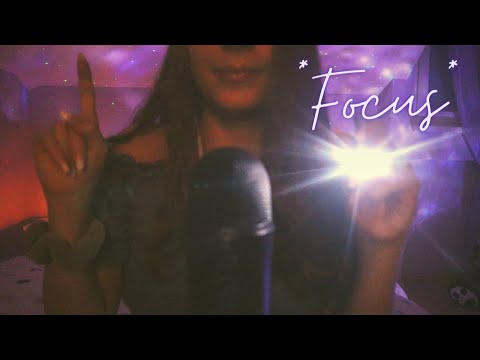 ASMR | Follow my Instructions for Sleep (Light Triggers)