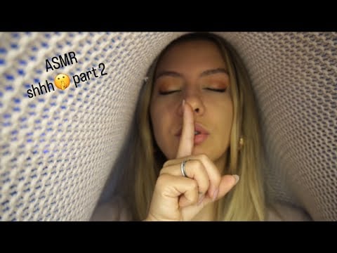 ASMR mouth covering/shhh| part 2