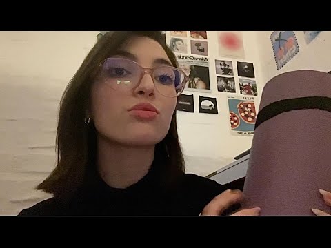 ASMR | para que te relajes RÁPIDO con triggers que tengo en mi cuarto (explico cosas y hablo)