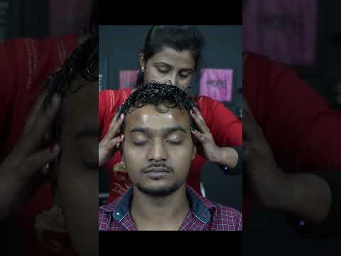 She Doing ASMR Head Massage #shorts