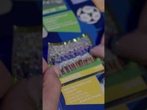 Cinematic ASMR - Album Panini Qatar 2022 #shorts #short #asmr