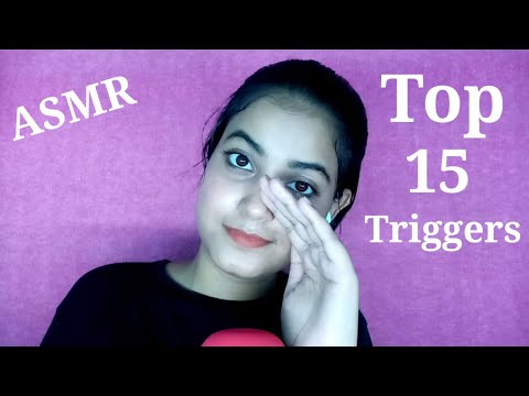 ASMR Top 15 Trigger Words with Tingly Mouth Sounds