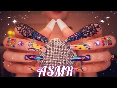 ASMR BRAIN Massage 🌟Mic Scratching, Rain, Mic Brushing, Layered Sounds, Mouth Sounds No Talking ASMR
