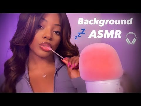Soft Background ASMR 🤍🎧 With Natural Rain Sounds 🌧️💤