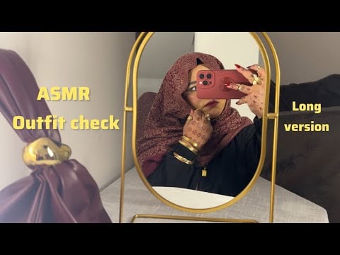 ASMR - Outfit Check ( Long video) / compilation ♥️