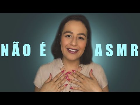 Não é um vídeo de ASMR, mas uma  DESCULPA SINCERA