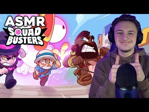 ASMR - DECOUVERTE SQUAD BUSTERS (Nouveau jeu Supercell)