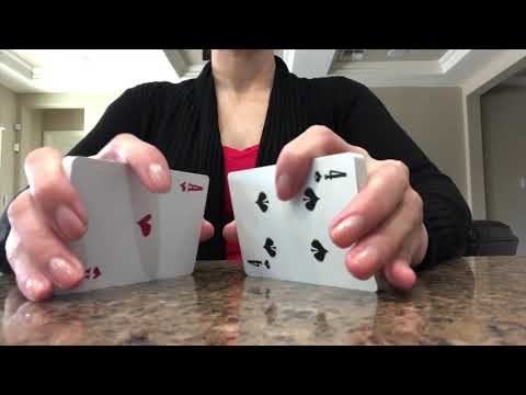 ASMR Playing Card Tapping, Shuffling + Gift Cards