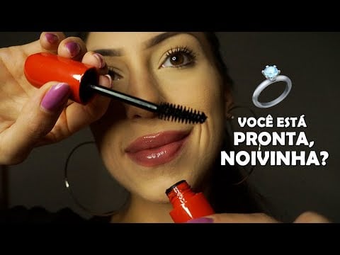 Prepare-se para o Grande Dia | ASMR maquiagem de Noiva RELAXANTE!