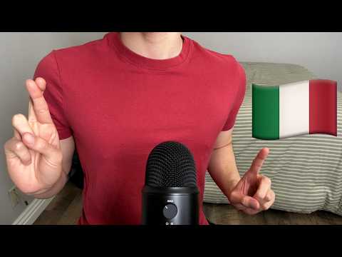 ASMR | Trying Italian tongue twisters (ASMR in Italiano)
