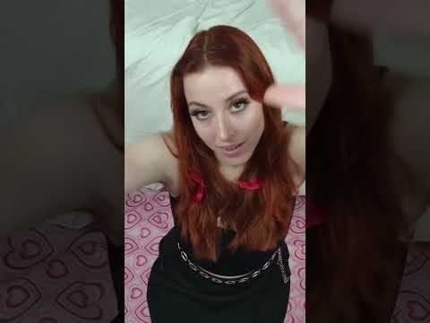 What’s your favorite color? 💜 #micpumping #asmrtriggers #soothingasmr #redhead