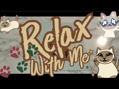 LO-FI ASMR VISUAL & SOUND TRIGGERS: SIAMESE CAT 🐈 STICKER PUZZLE #216