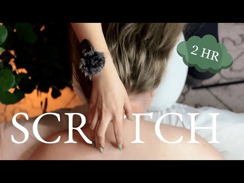 ASMR | Gentle Back Scratching for Comfort and Sleep [ No Talking]
