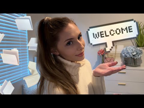 ASMR Roleplay | HR Manager Greets You (It's Your First Day) 🗂️🖇️📌