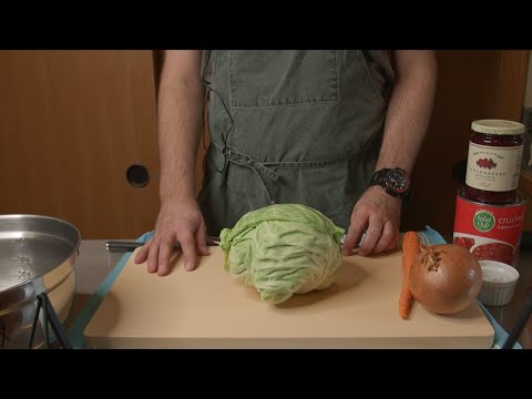 ASMR Cooking - Grandma's Cabbage Rolls
