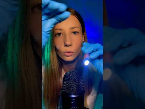 Follow The Light 💡 ASMR Eye Test #asmr #followmyinstructions #followthelight #doctor