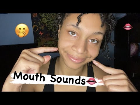 ASMR - Mouth Sounds (Damian) *Fishbowl & Spit painting*