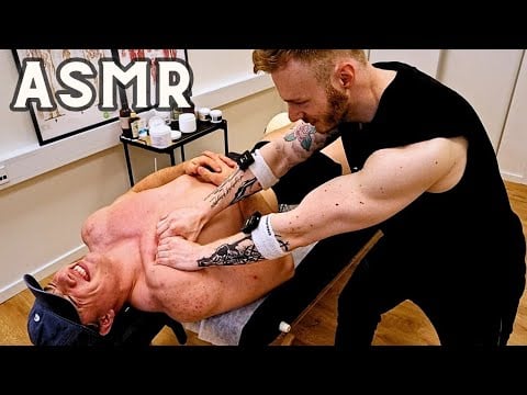 Scandinavian Bodybuilder Massage | ASMR