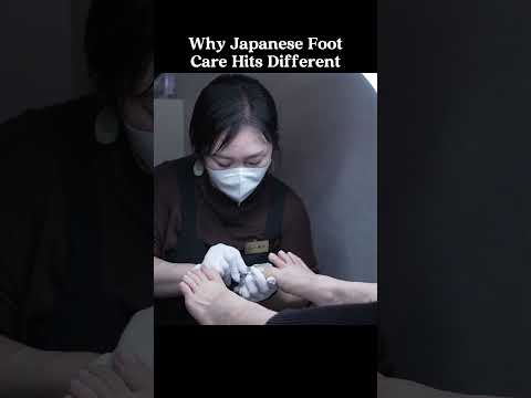ASMR Real Sound Only | Japanese Pedicure & Foot Scrub Session