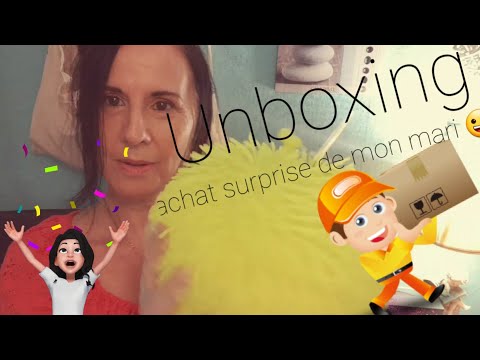 Asmr français 🎧 Unboxing📦, achat surprise de mon mari 😀