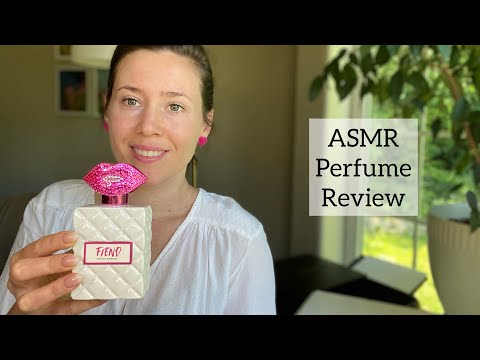 ASMR Perfume Review - Jessica Simpson Fiend - Glass Tapping & Whispering