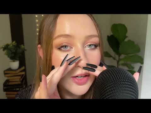 *one minute asmr* inaudible whispering