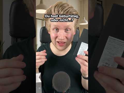 Du hast Geburtstag, oder nicht...? #asmr