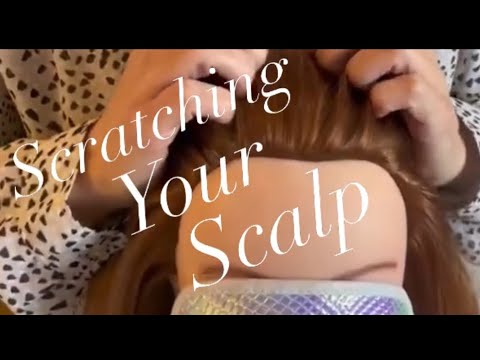 Gentle ASMR Scalp Scratching for Relaxation |Head Massage, Fall asleep as I Scratch your Itchy Scalp