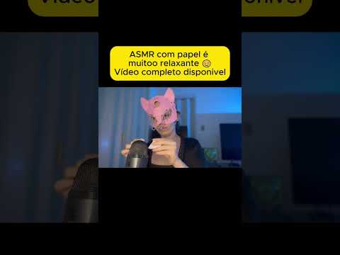 ASMR completo disponível!! #asmr  #sonsrelaxantes