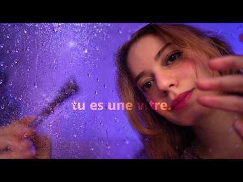 ASMR immersif : Dessin SUR TOI et nettoyage avec layered sounds. + ☔️