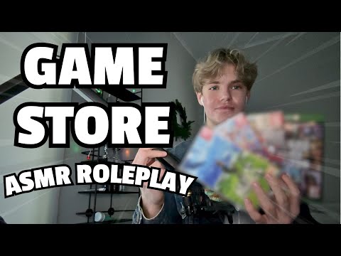 🎮Soft-Spoken ASMR Game Store Roleplay - Relaxing💤