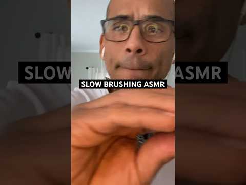 Slow Brushing ASMR ASMR #asmr #asmrcommunity #shorts #asmrshorts #satisfying