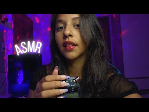 ASMR: sons de boca e tapping no TASCAM (tuc tuc, like like)