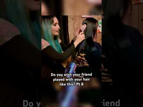I wish someone did this for me Pt8 #asmr #asmrvideos #asmrhairplay #asmrrealperson #asmrhairbrushing