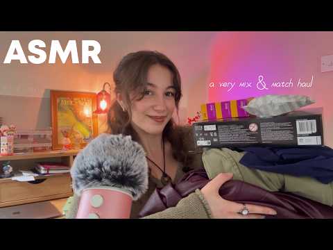 ASMR a very random haul | clothes, jewellery, LEGO