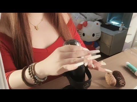 ASMR  Relaxing Triggers | Cute Girl Gentle Scraping & Sleep Aid