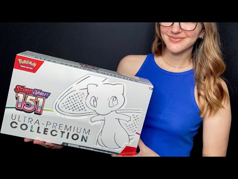 Pokemon 151 Card Opening l ASMR Card Sounds, Soft Spoken, Unintentional