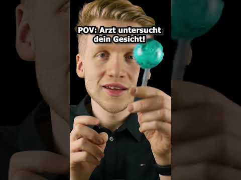 ASMR - POV: Arzt untersucht dein Gesicht! #shorts #asmr #roleplay #deutscheasmr
