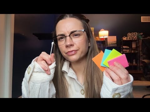 ASMR | Relaxing Cranial Nerve Exam Roleplay 💡