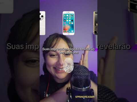 ASMR | Será que o filtro acertou? 💜📱 #shorts