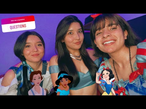 ✨ASMR CON LAS PRINCESAS✨ ASMR / PRINCESAS / PREGUNTAS / TÓXICAS