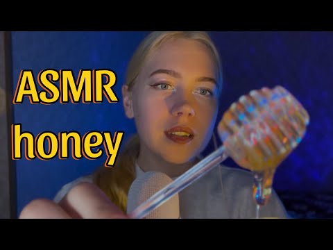 ASMR honey 🍯 | #asmrminuha asmr