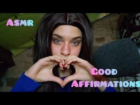 ASMR ◇ Good affirmations and tingles for you ❤