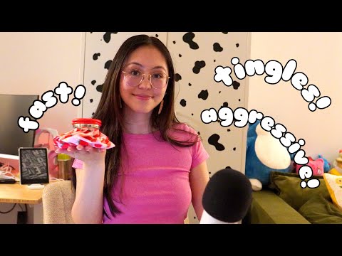 ASMR Actually Fast and Aggressive Triggers for Tingles